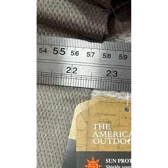 The American Outdoorsman Men's Polo Shirt Short Sleeve SZ Medium - Picture 5 of 11